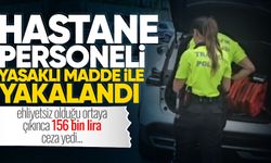 Zonguldak’ta hastane personelinin üzerinden yasaklı madde çıktı
