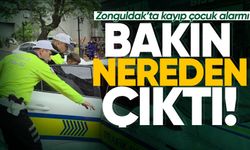 Zonguldak'ta kayıp çocuk alarmı! Bakın nerede bulundu...