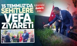 Zonguldak’ta şehitlere vefa ziyareti: Kahramanlar dualarla anıldı