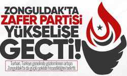 Zonguldak'ta Zafer Partisi yükselişe geçti