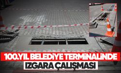 100.Yıl Belediye Terminali'nde ızgara çalışması