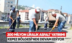 200 milyon liralık asfalt yatırımı Kepez Bölgesi'nde devam ediyor