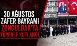 Zonguldak'ta 30 Ağustos Zafer Bayramı Zonguldak'ta törenle kutlandı