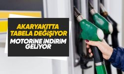 Akaryakıtta tabelalar değişiyor: Motorine indirim geliyor