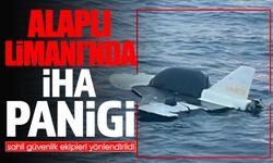 Alaplı Limanı’nda İHA paniği: Sahil güvenlik ekipleri yönlendirildi