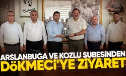 Arslanbuğa ve Kozlu Şubesinden Dökmeci'ye ziyaret