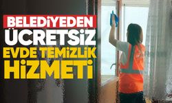 Belediyeden ücretsiz evde temizlik hizmeti