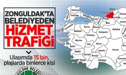 Belediyenin ulaşım ve plaj hizmetlerinde yoğun sezon: Her gün 15 bin kişiyi taşıyor