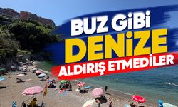 Buz gibi denize aldırış etmediler