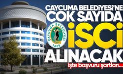 Çaycuma Belediyesi'ne personel alınacak