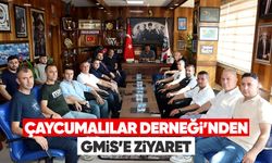 Çaycumalılar Derneği’nden GMİS’e ziyaret