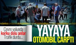 Çevre yolunda yayaya otomobil çarptı