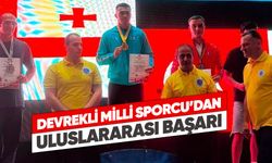 Devrekli milli sporcu'dan uluslararası başarı