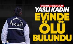 Devrek’te acı olay: Yaşlı kadın evinde ölü bulundu