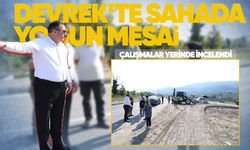 Devrek'te sahada yoğun mesai