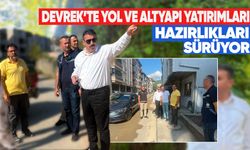 Devrek'te yol ve altyapı yatırımları hazırlıkları sürüyor