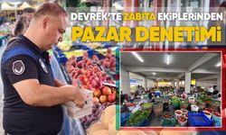 Devrek’te Zabıta ekiplerinden pazar denetimi