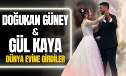 Doğukan Güney ve Gül Kaya dünya evine girdiler