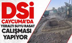 DSİ, Çaycuma’da Yeraltı Suyu Rasat Çalışması yapıyor