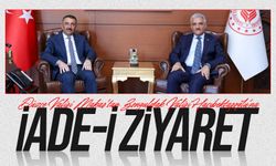 Düzce Valisi Makas'tan Zonguldak Valisi Hacıbektaşoğlu'na iade-i ziyaret