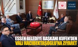 Essen Belediye Başkanı Thomas Kufen'den Vali Hacıbektaşoğlu'na ziyaret