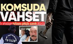 Ev arkadaşını kafasını çekiçle ezerek öld*rdü