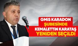GMİS Karadon Şubesi’nde Kemalettin Karataş yeniden seçildi