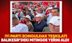 İYİ Parti Zonguldak teşkilatı Balıkesir’deki mitingde yerini aldı