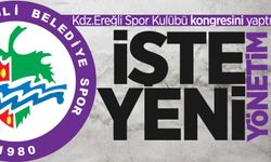 Kdz.Ereğli Spor Kulübü kongresini yaptı: İşte yeni yönetim