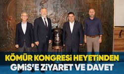 Kömür Kongresi heyetinden GMİS’e ziyaret ve davet