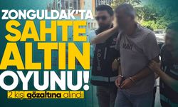 Kuyumcunun dikkati sahte altın oyununu bozdu: 2 kişi gözaltına alındı