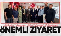 Milletvekili Çolakoğlu’ndan MHP Zonguldak İl Başkanlığı’na önemli ziyaret