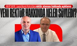 Murat Kotra’dan yeni rektör Ahmet Ulusoy hakkında açıklama