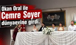 Okan Oral ile Cemre Soyer dünyaevine girdi.