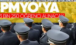 PMYO'ya 3 bin 250 öğrenci alınacak