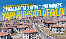 Zonguldak’ta 3 ayda 1.208 daireye yapı ruhsatı verildi