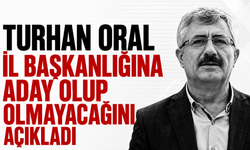 Turhan Oral, Yeni Parti Zonguldak İl Başkanlığı'na aday olacak mı?