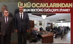 Ülkü Ocakları'ndan BEUN Rektörü Özölçer'e ziyaret