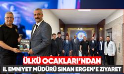 Ülkü Ocakları'ndan İl Emniyet Müdürü Sinan Ergen'e ziyaret