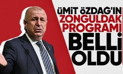 Ümit Özdağ'ın Zonguldak programı belli oldu