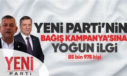 YENİ Parti’nin bağış kampanyasına yoğun ilgi