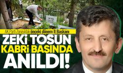 Zeki Tosun, vefatının birinci yılında kabri başında anıldı