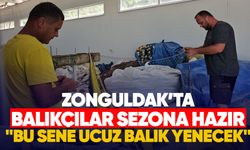 Zonguldak'Ta balıkçılar sezona hazır: "Bu sene ucuz balık yenecek"