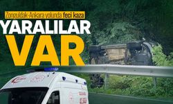Zonguldak-Ankara yolunda feci kaza: Yaralılar var