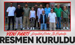 Yeni Parti Zonguldak Merkez İlçe Başkanlığı'nda resmi süreç tamamlandı