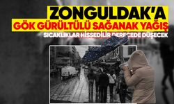 Zonguldak'a gök gürültülü sağanak uyarısı: Sıcaklıklar hissedilir derecede düşecek