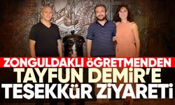 Zonguldaklı öğretmenden Demir’e teşekkür ziyareti