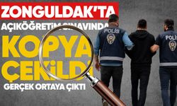 Zonguldak açık öğretim sınavında kopya çekildi: Gerçek ortaya çıktı