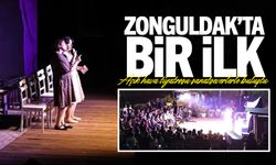 Zonguldak'ta bir ilk: Açık hava tiyatrosu sanatseverlerle buluştu