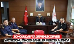Zonguldak’ta güvenlik zirvesi: Yaz sezonu öncesi sahiller mercek altında